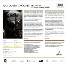 Charger l'image dans la galerie, - Yannick Rieu - Qui Qu’en Grogne (Génération Quartet) - (LP)