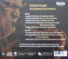Charger l'image dans la galerie, Kirk MacDonald Jazz Orchestra - Common Ground (CD)