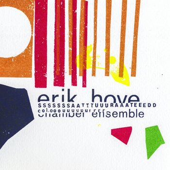 Erik Hove Chamber Ensemble - Saturated Colour (CD)