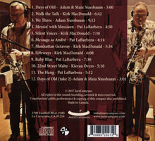 Load image into Gallery viewer, Kirk MacDonald &amp; Pat LaBarbera Quartet With Adam Nussbaum &amp; Kieran Overs ‎– Silent Voices (CD)
